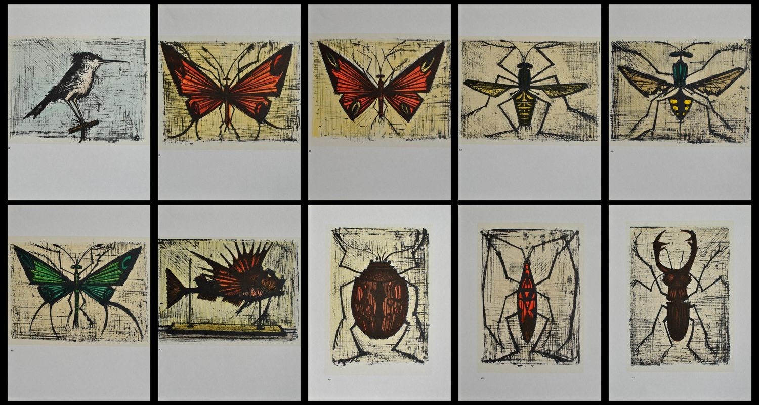 Bernard Buffet Bernard BUFFET (after)

The insects, 1967

Second edition realize&hellip;