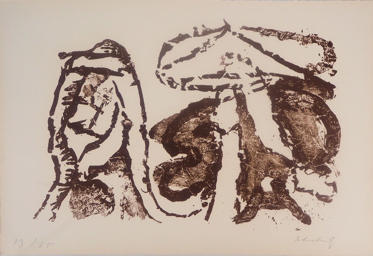 Pierre ALECHINSKY Pierre Alechinsky

对话, 1960年

原始石版画

铅笔签名的艺术家

编号为/65份

在BFK R&hellip;