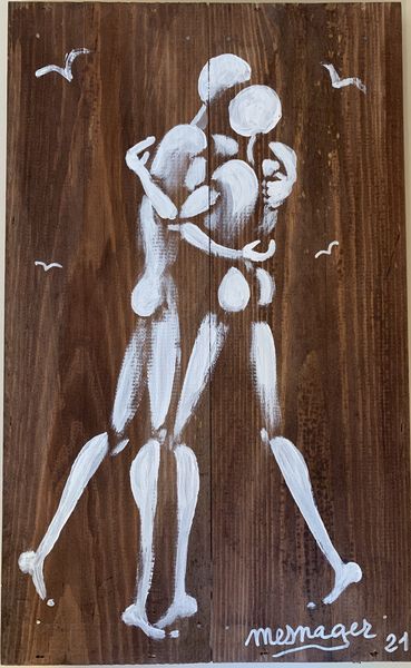 Jérôme MESNAGER JEROME MESNAGER

The lovers of Paris

Painting on wood

Unique w&hellip;