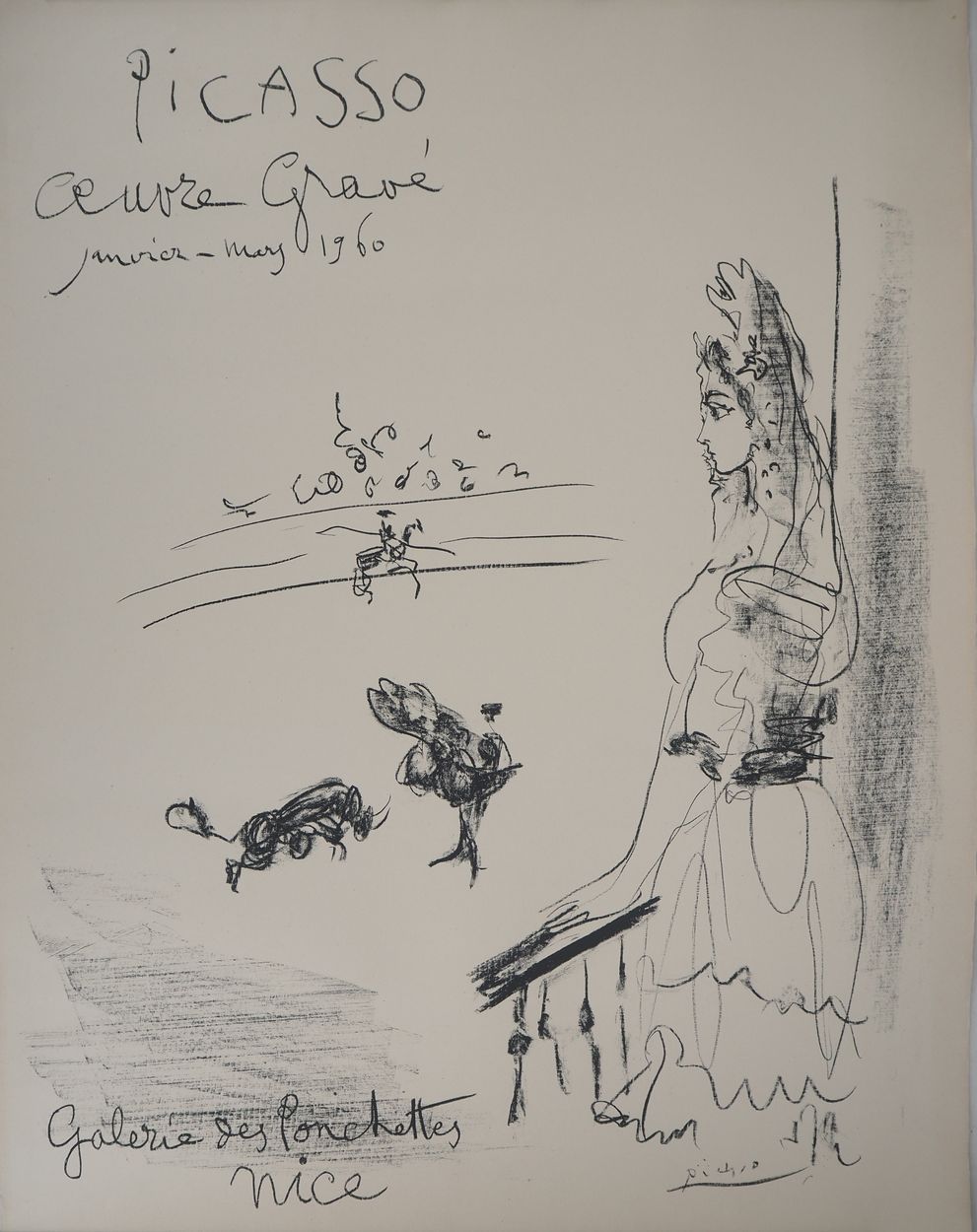 Null Pablo Picasso (1881-1973)

La femme du Torero (Galerie des Ponchettes), 196&hellip;