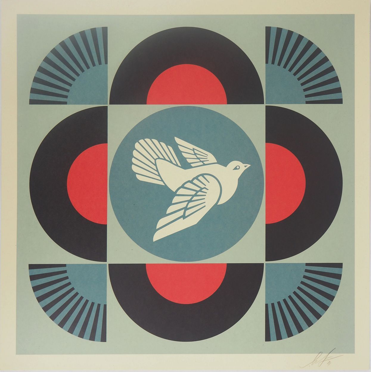 Null Shepard Fairey dit Obey Giant (USA, 1970)

Geometric Dove - Black , 2021

S&hellip;