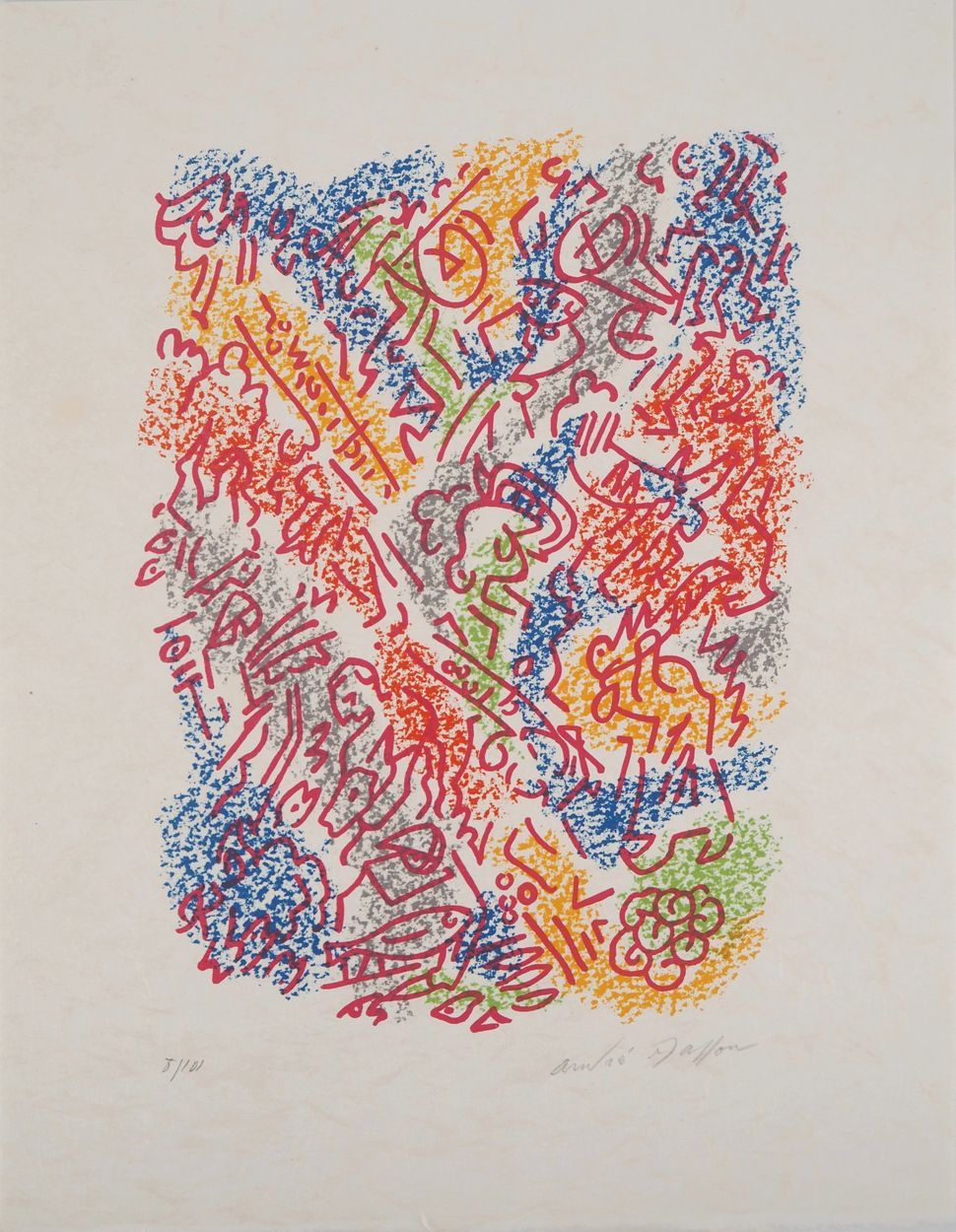 Null André MASSON (1896-1987)

Vie abstraite, 1973

Lithographie originale

Sign&hellip;