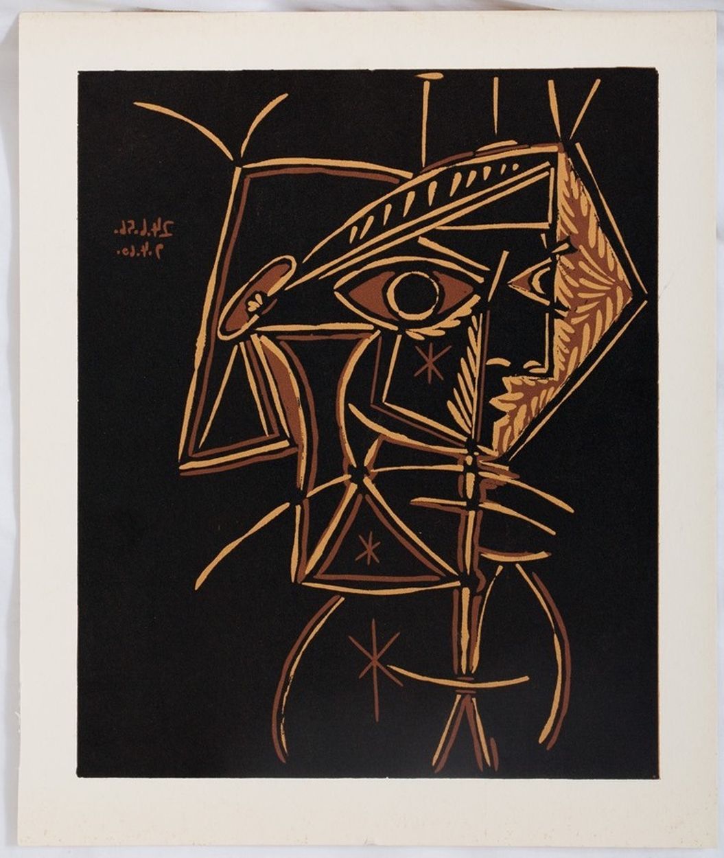 Null Pablo PICASSO (1881-1973) (d'après)

Tête de femme

Linogravure sur vélin

&hellip;