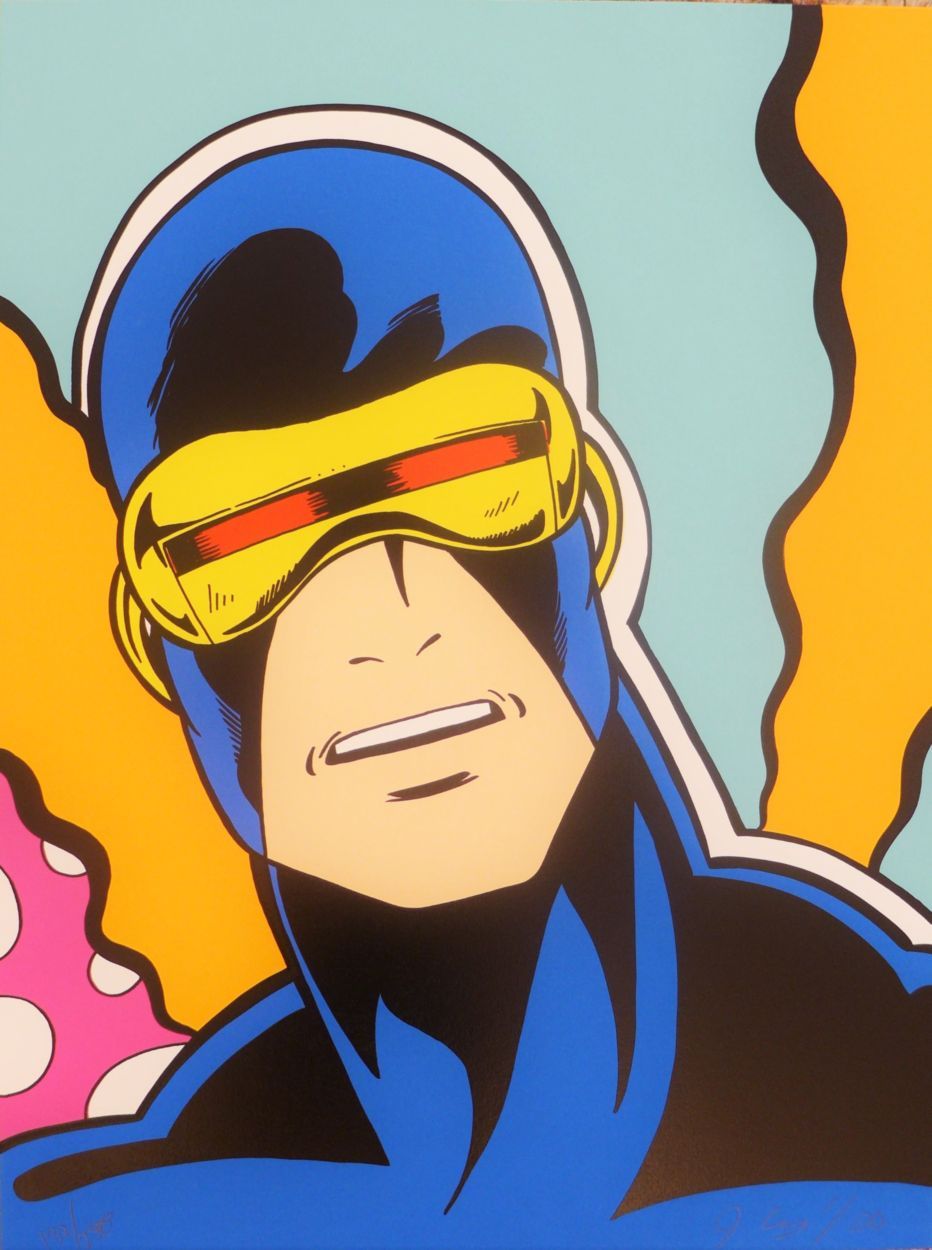 John Matos CRASH 约翰-马托斯撞车事件（1961年）

X-Men Cyclops, 2000

 

 由艺术家签名和编号的绢印画

 纸质版&hellip;