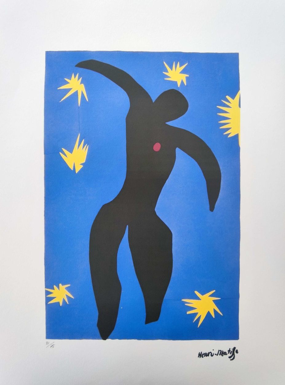 Null Henri Matisse (después) 

 Mujer

 

 Serigrafía 

 Impresión en papel artí&hellip;