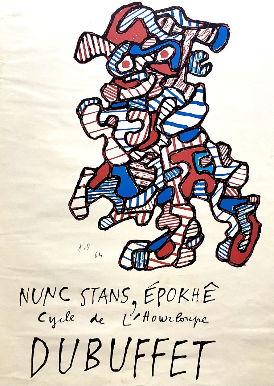 Null Jean Dubuffet (1901-1985)

Nunc Stans Epokhe, 1966

Affiche lithographique &hellip;