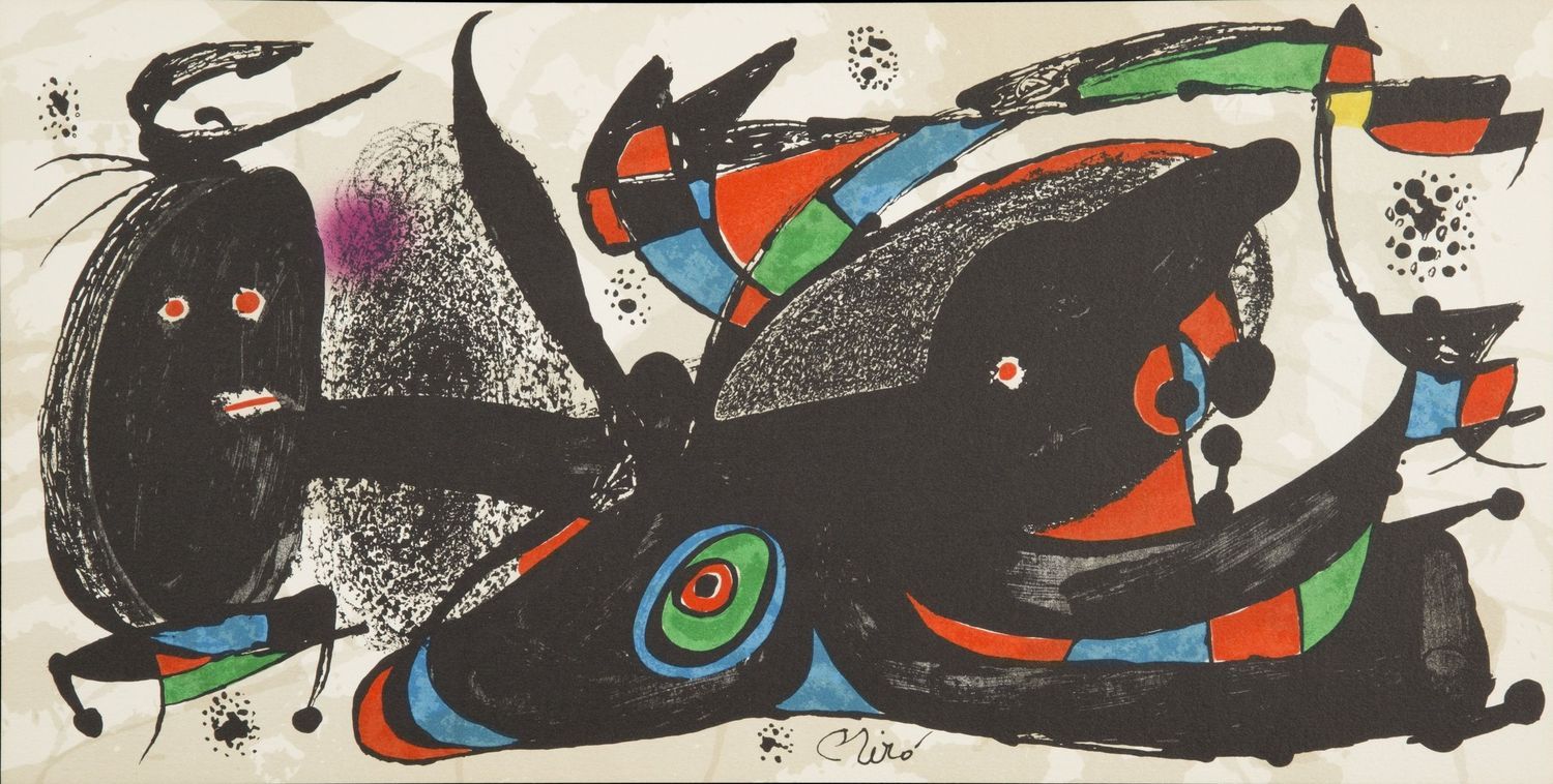 Null Joan Miro 

 Miro sculpteur 

 Angleterre

 

 Lithographie originale sur p&hellip;