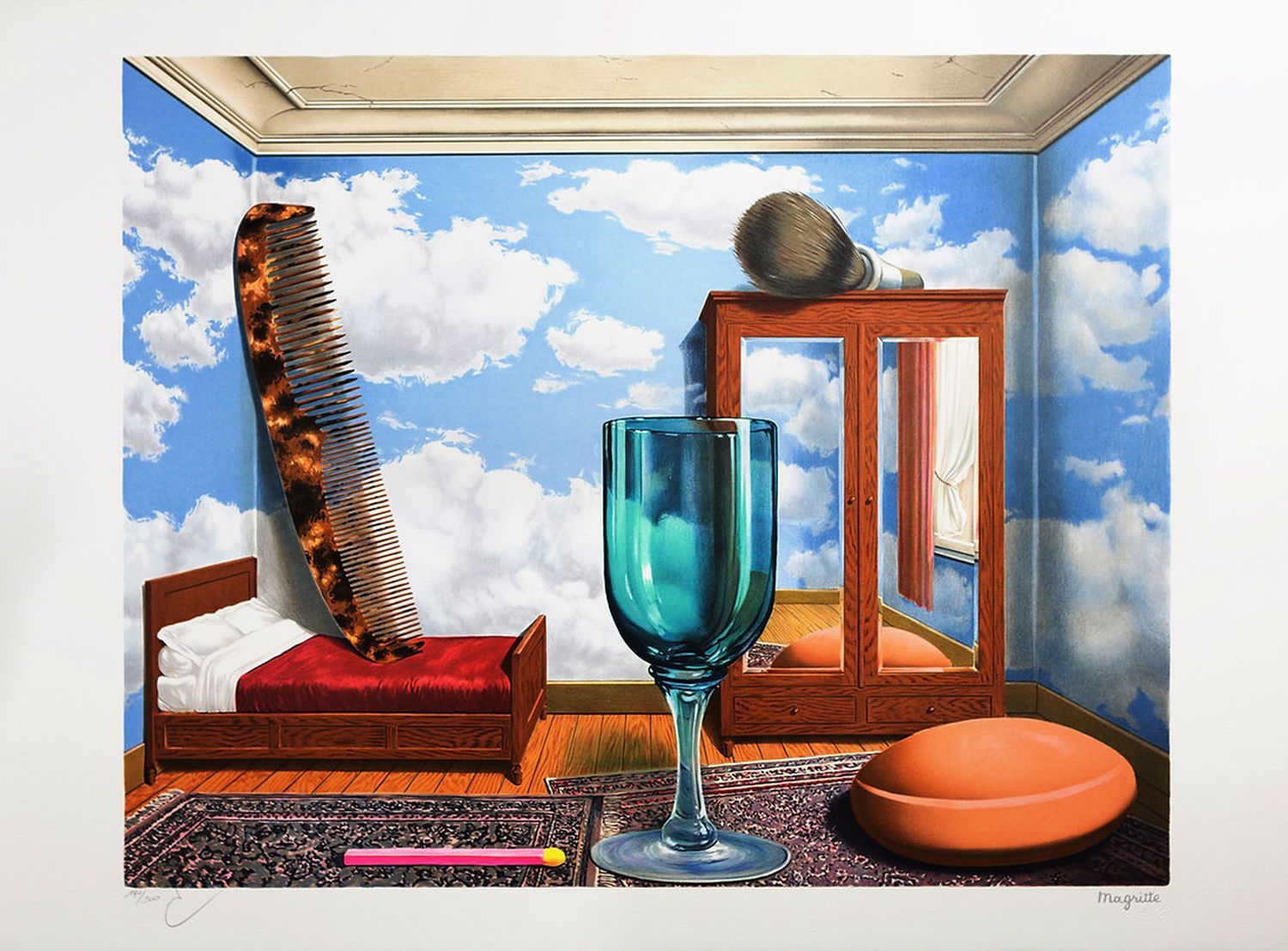 Null René Magritte (d'après) - Les Valeurs Personnelles

Lithographie d'interpré&hellip;