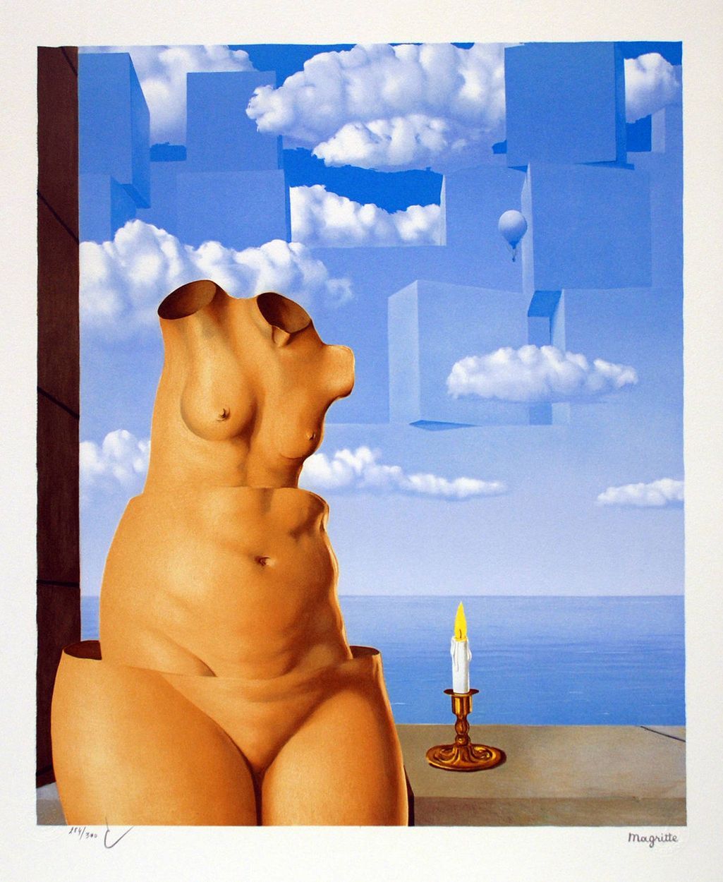 Null René Magritte (d'après) 

 La Folie des Grandeurs II

 

 Lithographie d'in&hellip;