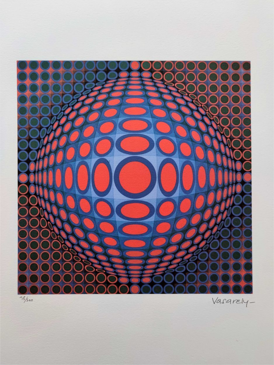 Null Victor Vasarely (after)

 Offset printing

 

 Éditions SPADEM France

 500&hellip;