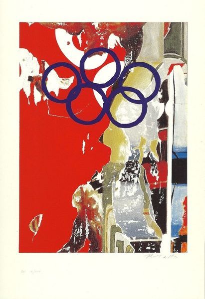 MIMMO Rotella Mimmo ROTELLA (1992)

巴塞罗那奥运会，1992年

由艺术家用铅笔签名的原始绢印画。

为巴塞罗那奥林匹克运动&hellip;