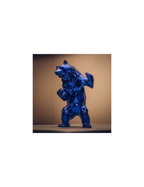 Richard Orlinski Richard ORLINSKI

ESPÍRITU DE OSO AZUL

Escultura original en r&hellip;