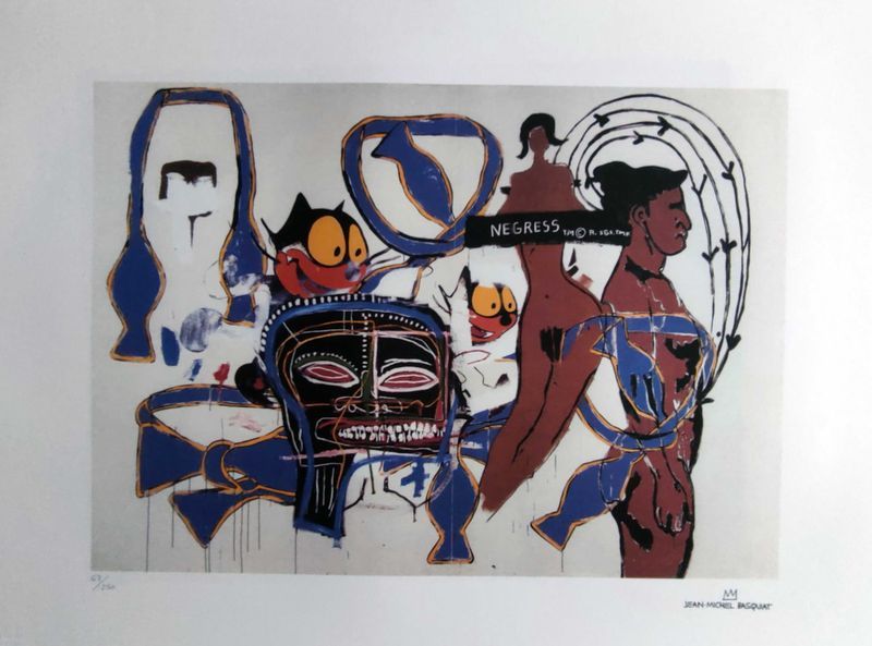 Jean-Michel BASQUIAT Jean-Michel Basquiat (d'après)

Sans titre

Sérigraphie sur&hellip;