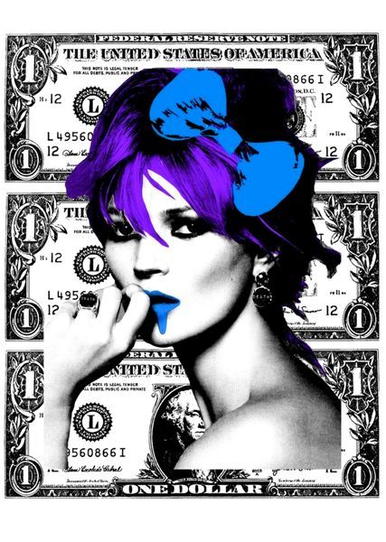 Death NYC Death NYC

Kate Moss $ Purple, 2015

 

 Silkscreen

 Signed

 Limited&hellip;