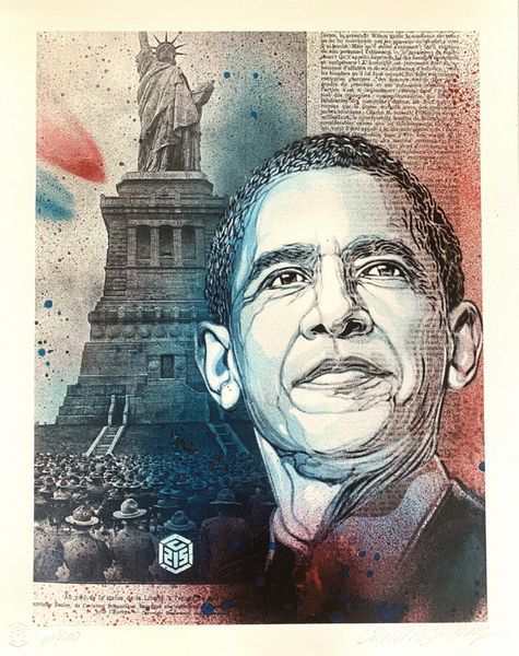 C215 C215

Obama, 2021

Impression digitale sur papier

Signée et numérotée sur &hellip;