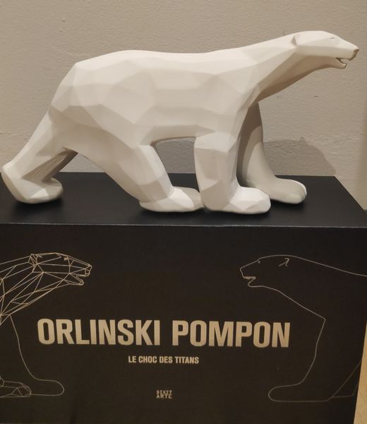 Richard Orlinski Richard ORLINSKI (生于1966年)

庞贝熊X奥林斯基

白色亚光树脂雕塑

限量版

连箱出售，并附有真品&hellip;