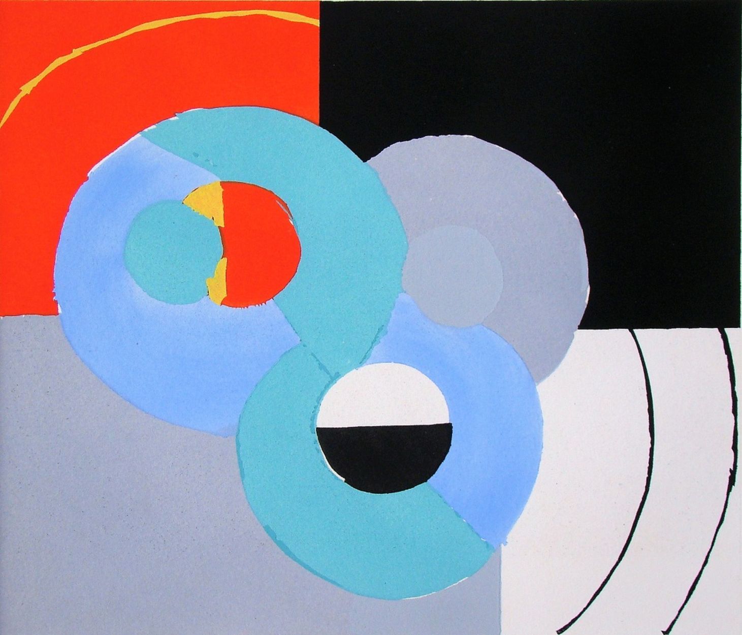 Sonia DELAUNAY Sonia DELAUNAY (1885 - 1997 )(d'après)

Composition abstraite, 19&hellip;