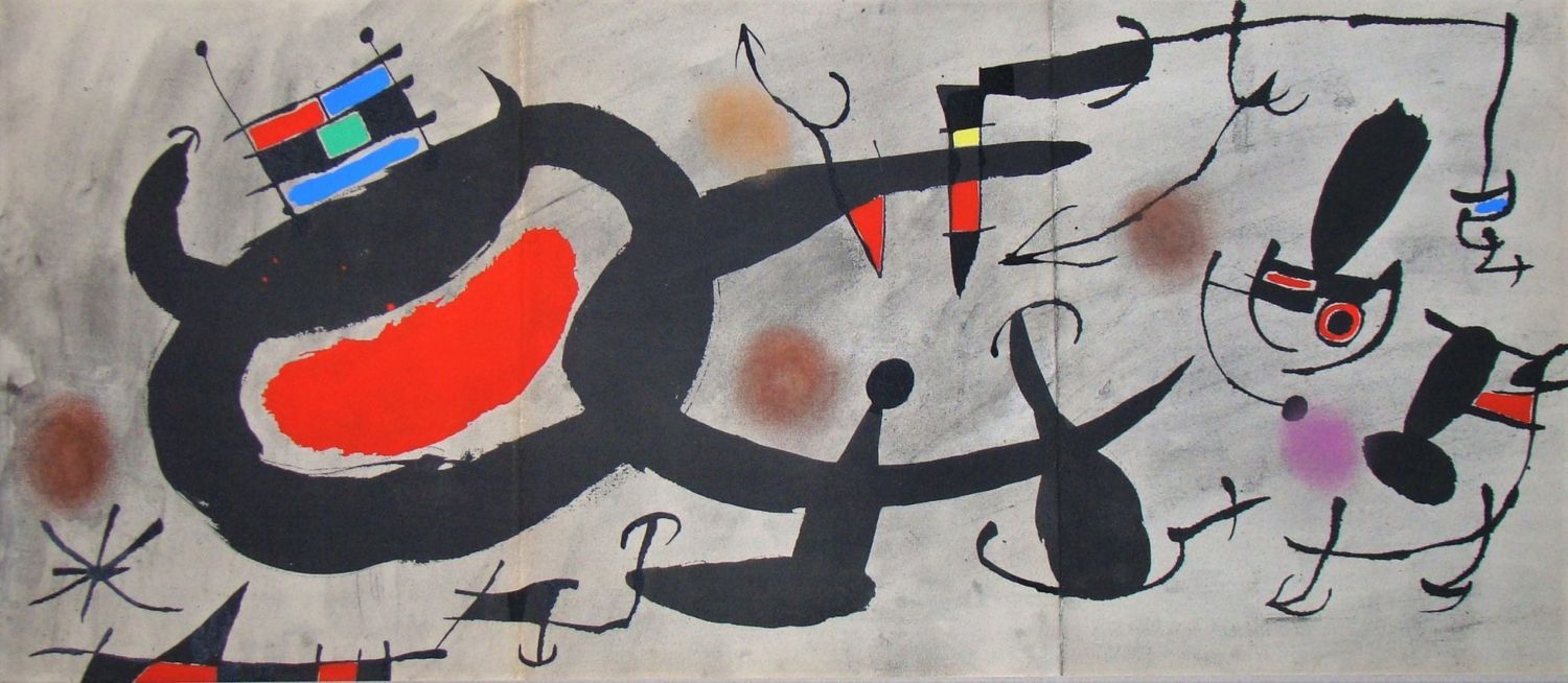 Joan Miro Joan MIRO (nach)

Studie für eine Radierung, 1967

Lithografie mit Sch&hellip;