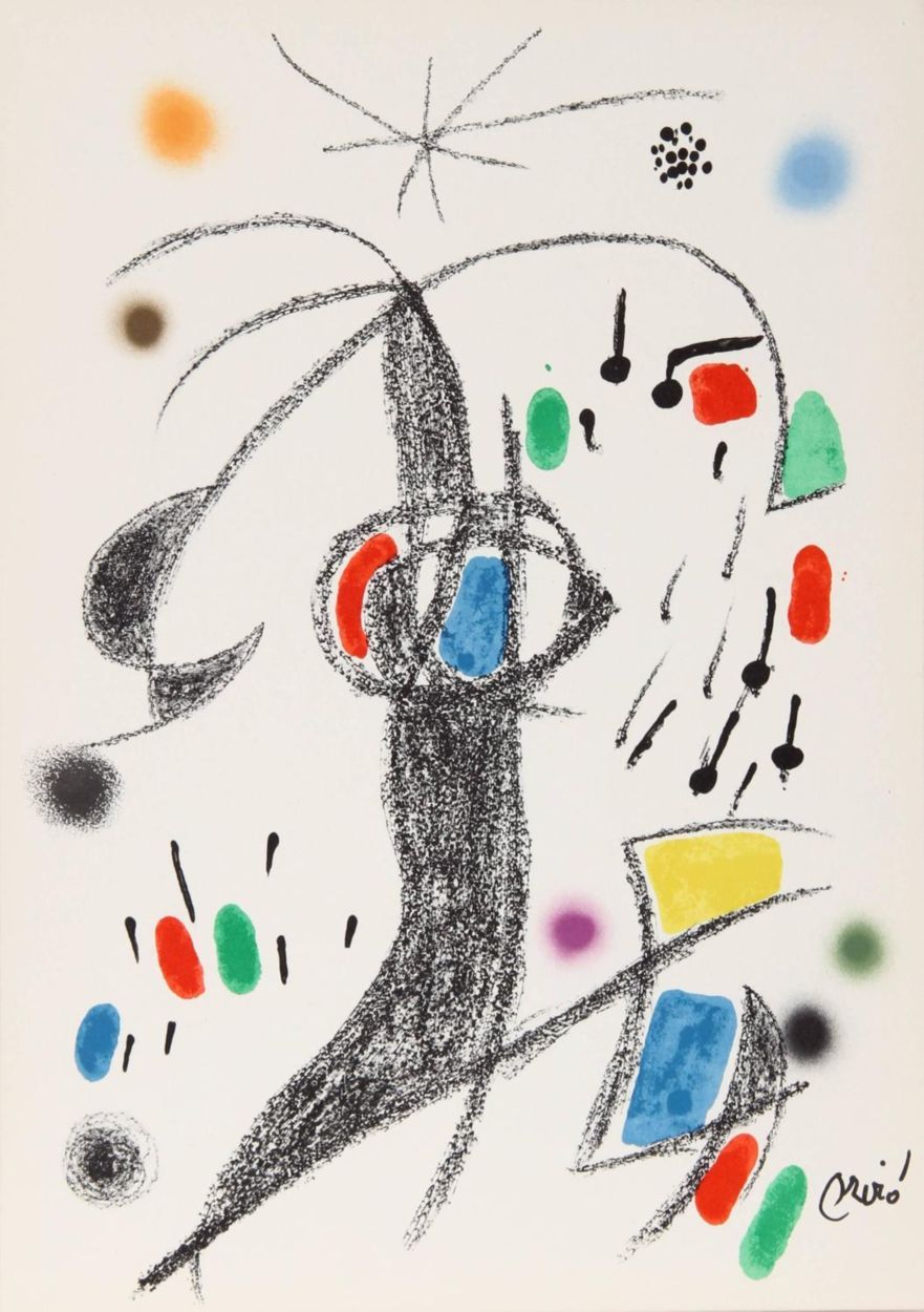 Joan Miro Joan Miro - Maravillas con Variaciones Acrósticas XIX

Lithographie or&hellip;