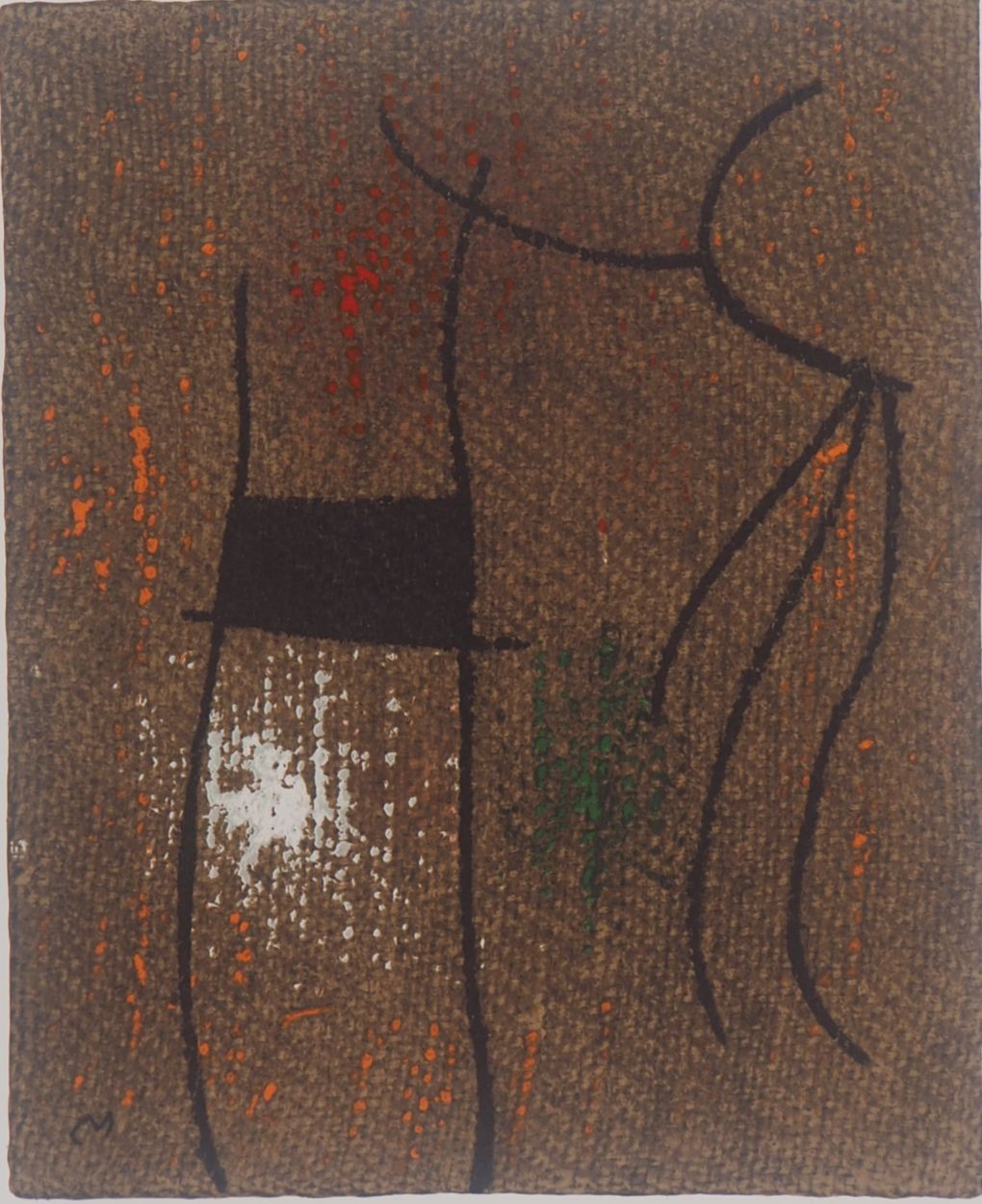 Joan Miro Joan Miró (d'après)

Femme abstraite, 1965

Lithographie en couleurs (&hellip;