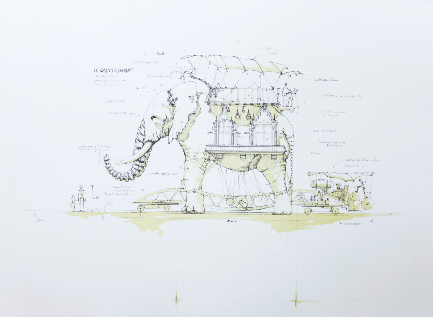 François Delarozière François Delaroziere

Der Elefant, 2008



Originallithogra&hellip;