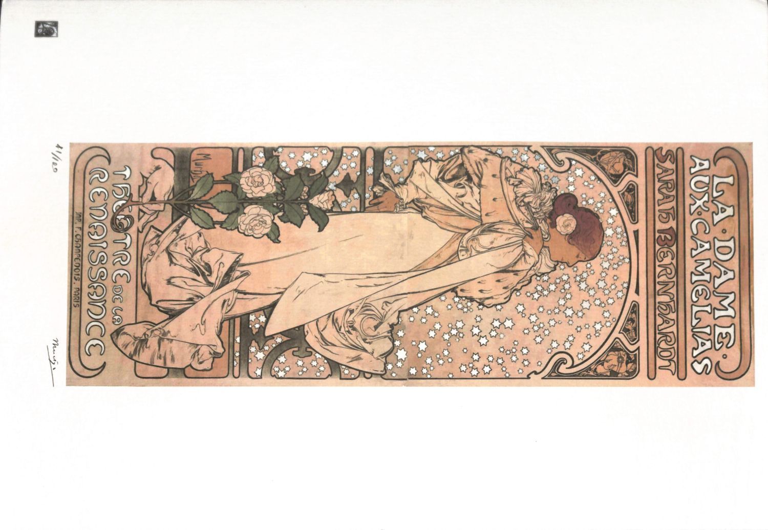Alfons Mucha Alphonse Mucha (D'après) 

Sarah Bernhardt : La Dame aux camélias 
&hellip;