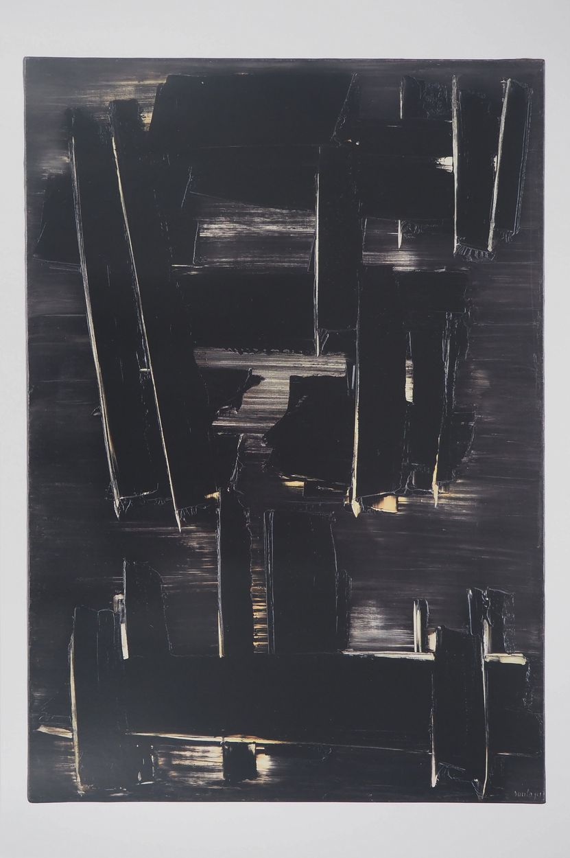 Pierre Soulages Pierre SOULAGES (after)

Painting August 27, 1958



Print on he&hellip;