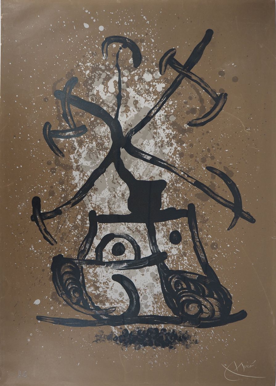 Joan Miró 琼-米罗

女教练》，1969年



原始石版画

以白色铅笔签名

合理的HC

在BFK Rives牛皮纸上，84.5 x 60厘米
&hellip;