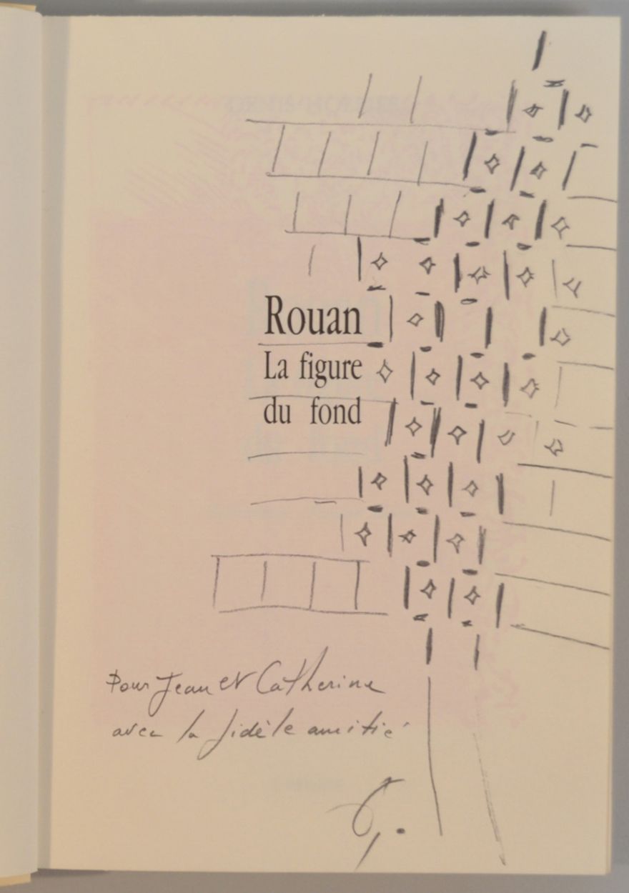 François Rouan François Rouan (1943)

Bleistiftzeichnung, Widmung auf dem Titelb&hellip;