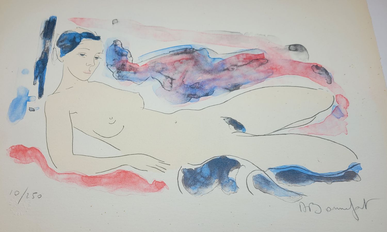 Alain Bonnefoit Alain BONNEFOIT (born in 1937)

Naked woman, 1989

Original lith&hellip;