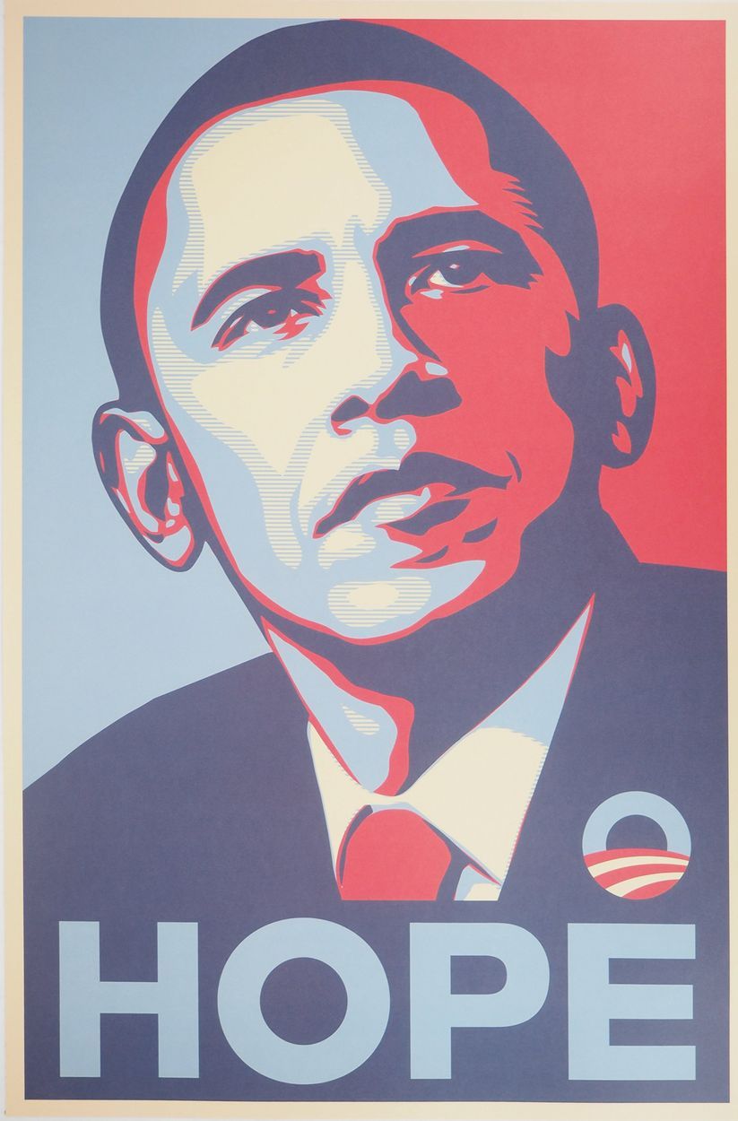 Shepard Fairey Shepard Fairey genannt Obey Giant (USA, 1970)
Hope: Obama

Offset&hellip;