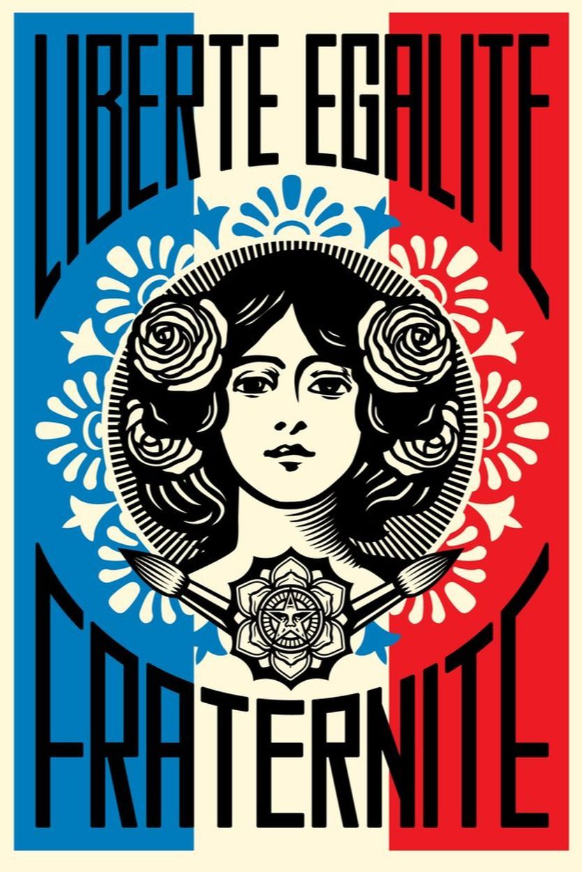 Shepard Fairey Shepard Fairey aka Obey Giant (USA, 1970)
Liberty Equality Frater&hellip;