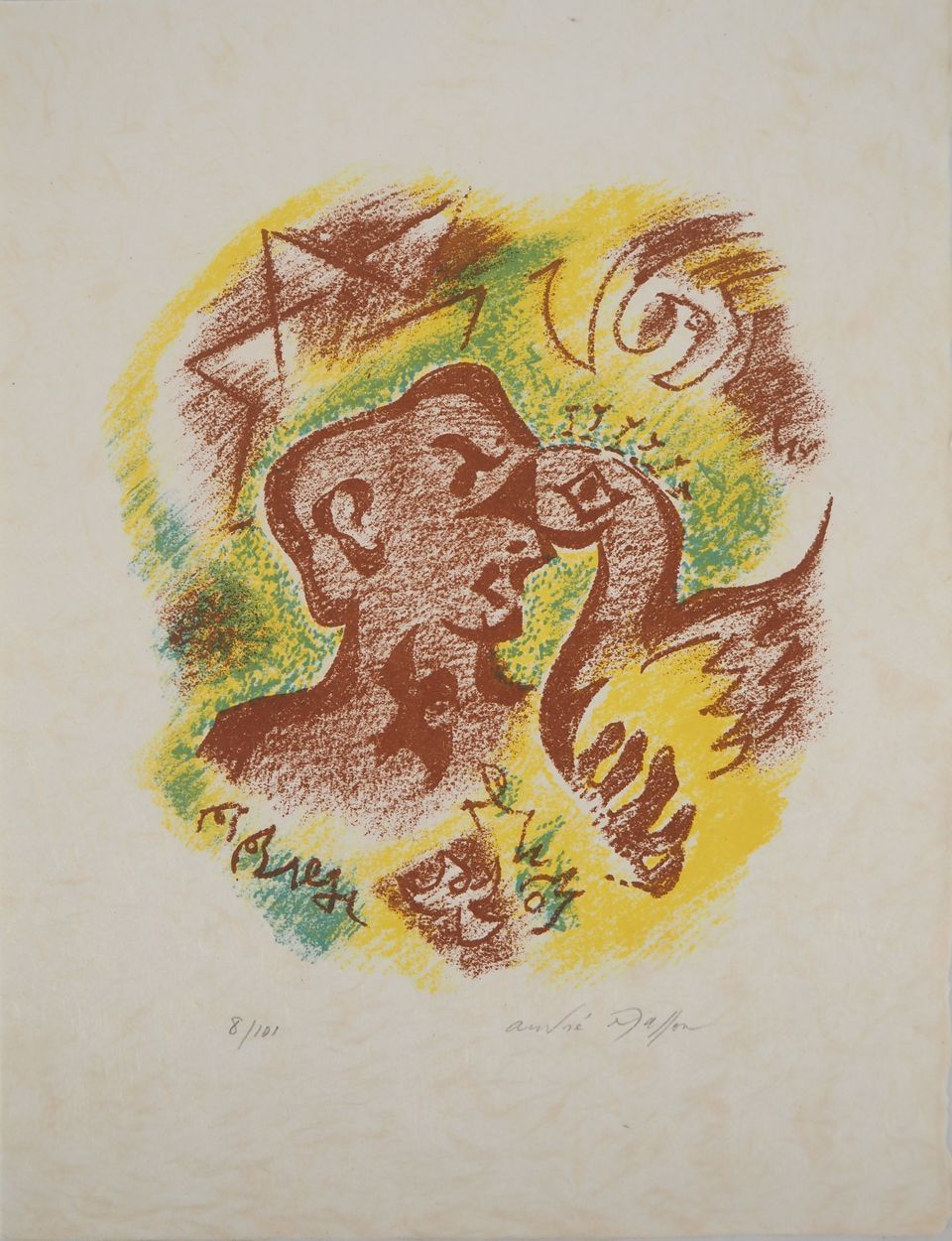 André MASSON André MASSON (1896-1987)
Freundliche Vögel, 1973

Original Lithogra&hellip;