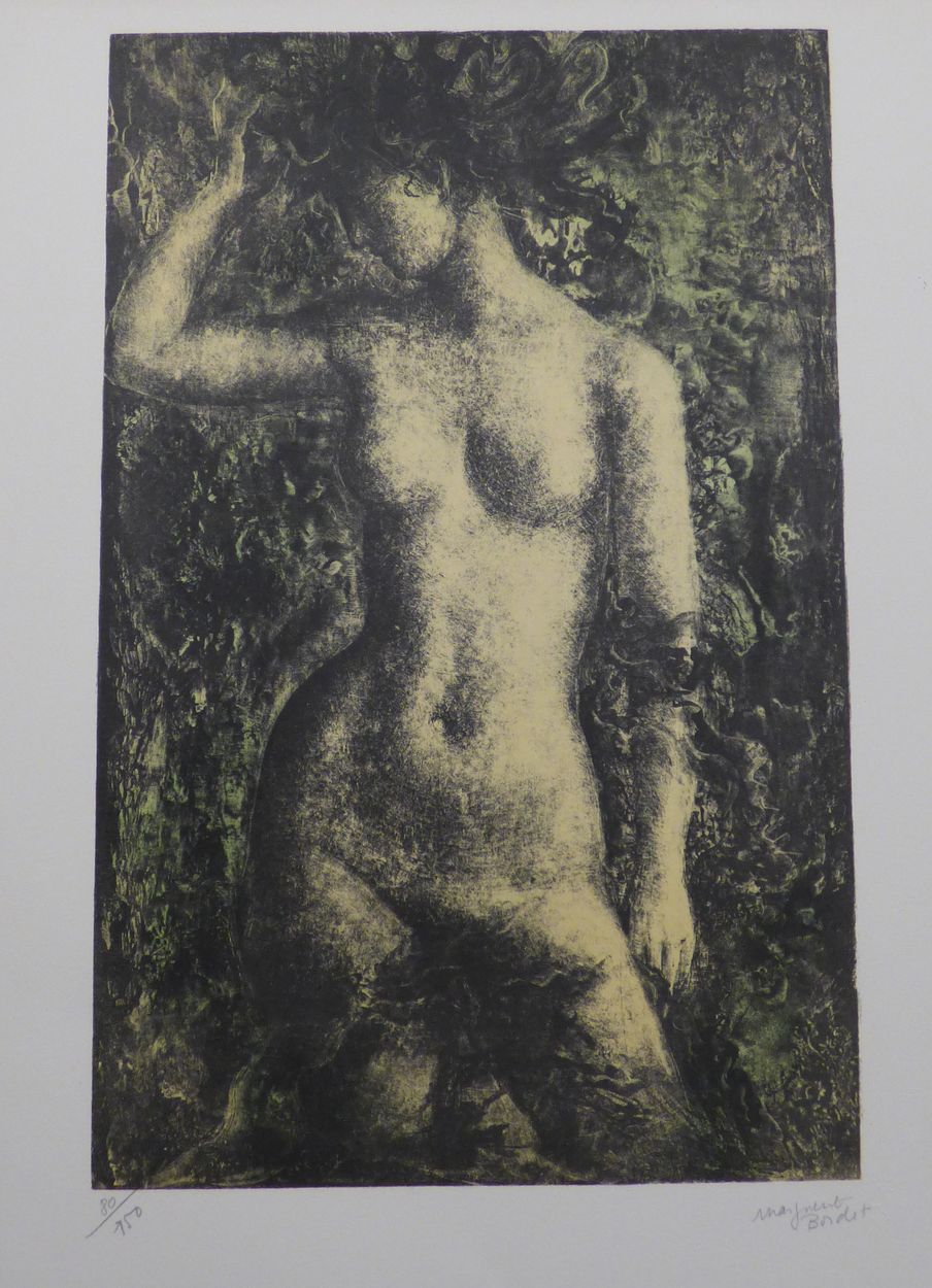 Marguerite Bordet Marguerite BORDET (1909-2014)
La Femme nue, 1980
 Lithographie&hellip;