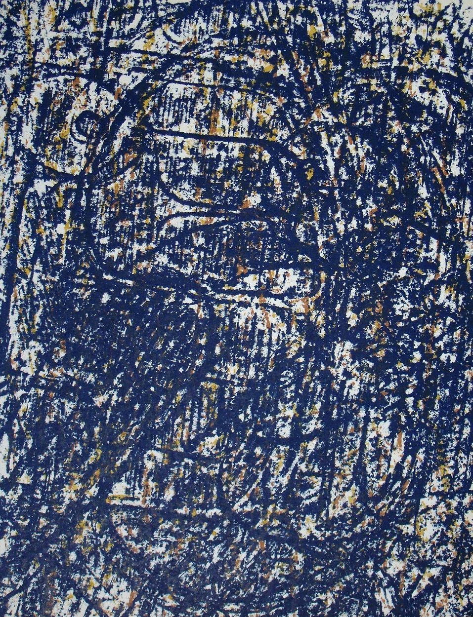 Max Ernst 马克斯-安斯特
蓝色森林》，1962年

纬线纸上的彩色石版画原作，无签名。
艺术家于1962年为XXe Siècle版创作。
由法国巴黎的&hellip;