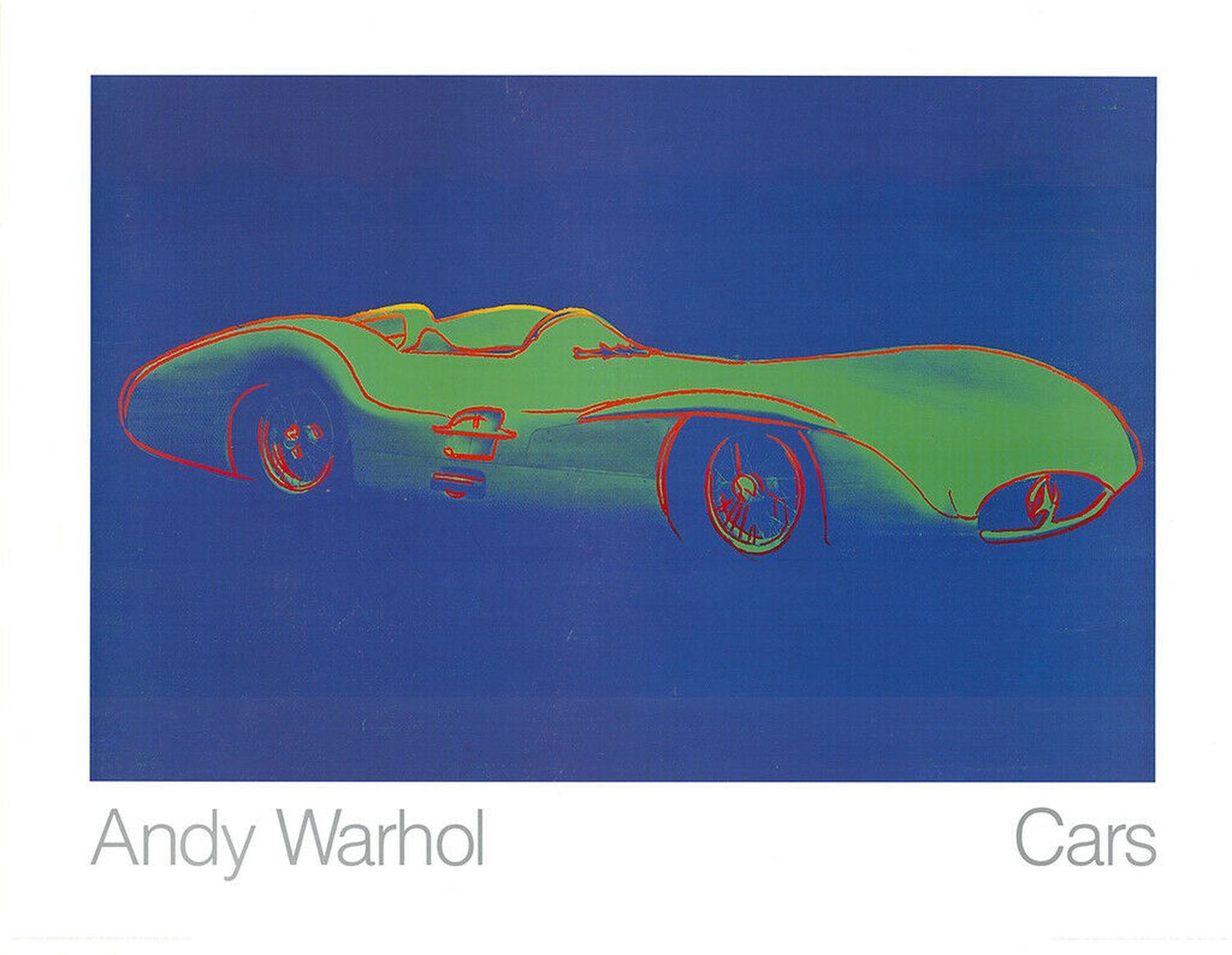 Andy Warhol 安迪-沃霍尔（后）
一级方程式赛车 梅赛德斯-奔驰W 196

在1982年的原版基础上用厚纸打印
尺寸：70 x 90厘米
状况良好 &hellip;