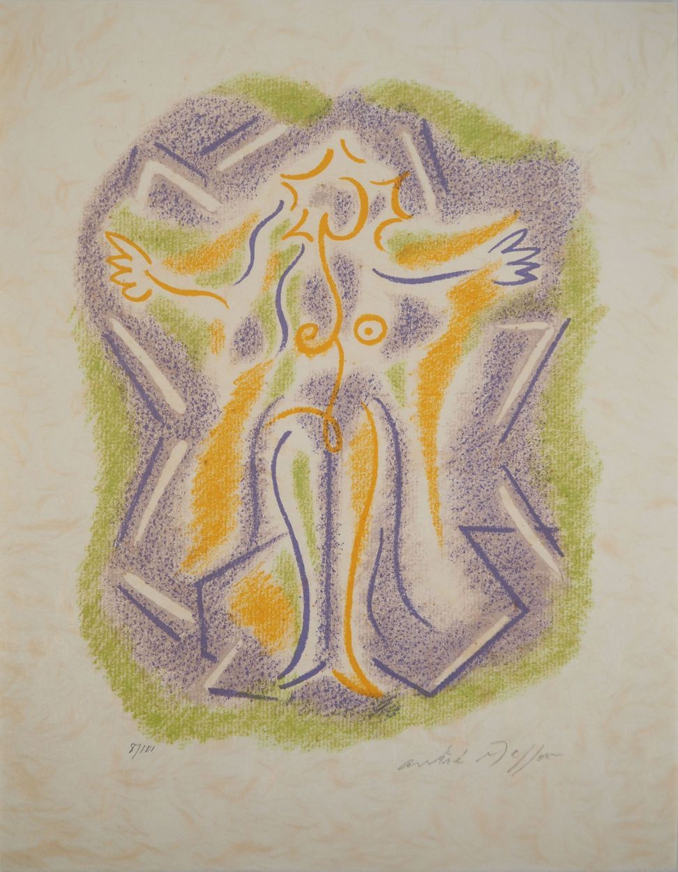 André MASSON André MASSON (1896-1987)
Sous le soleil, 1973

Lithographie origina&hellip;