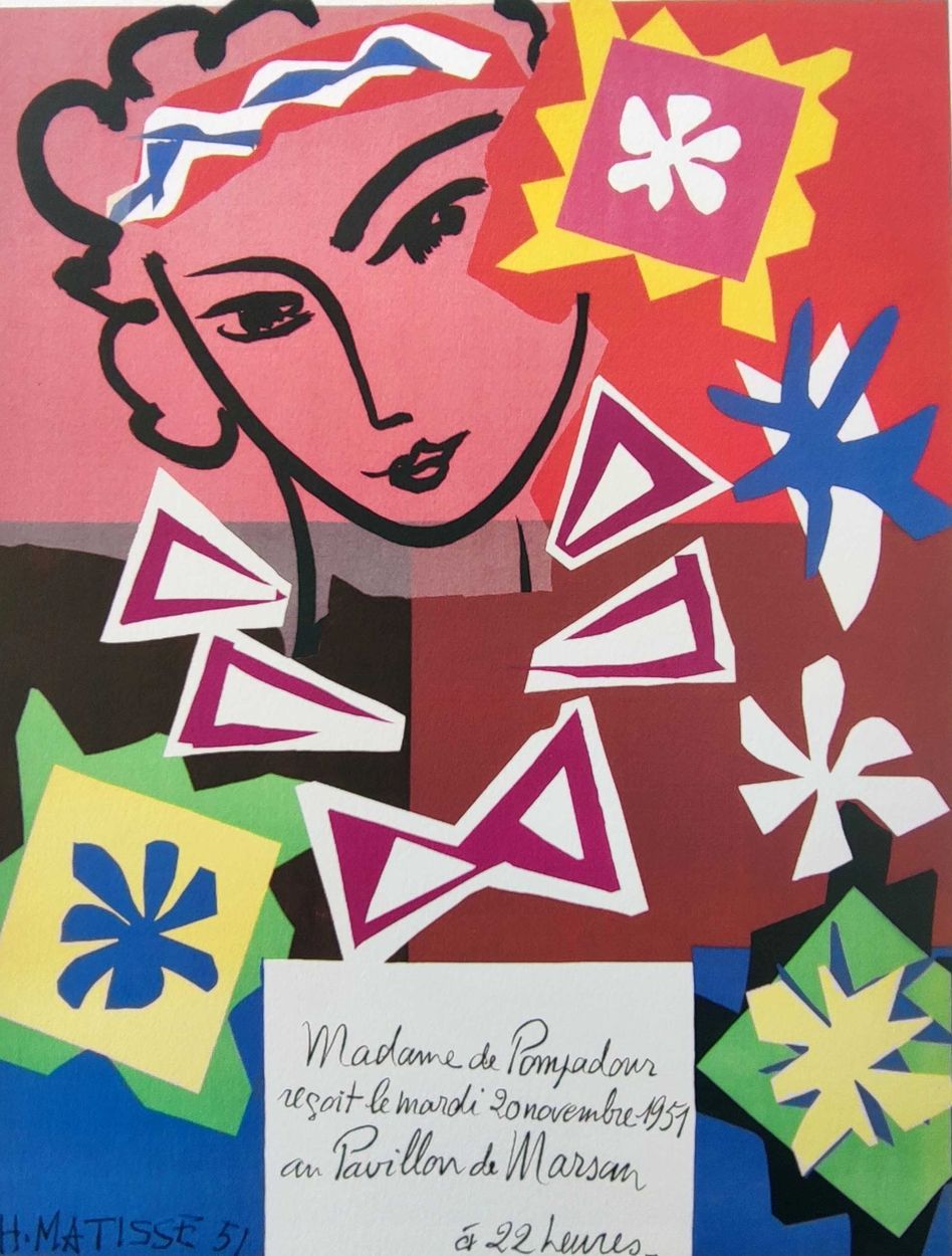 Henri Matisse Henri Matisse (nach)

 Frau
Siebdruck auf Kunstdruckpapier
In der &hellip;