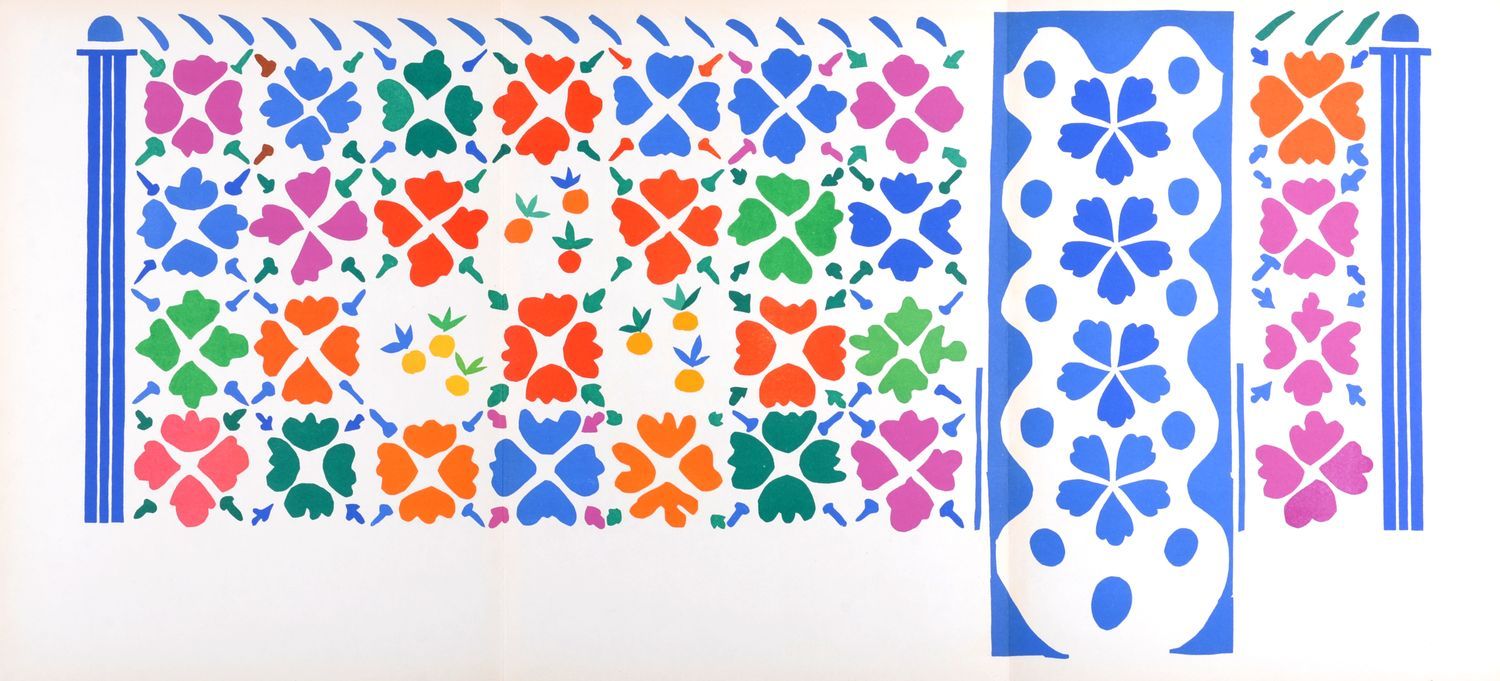 Henri Matisse Henri Matisse Décoration - Fruits, 1958 Lithographie sur papier, d&hellip;