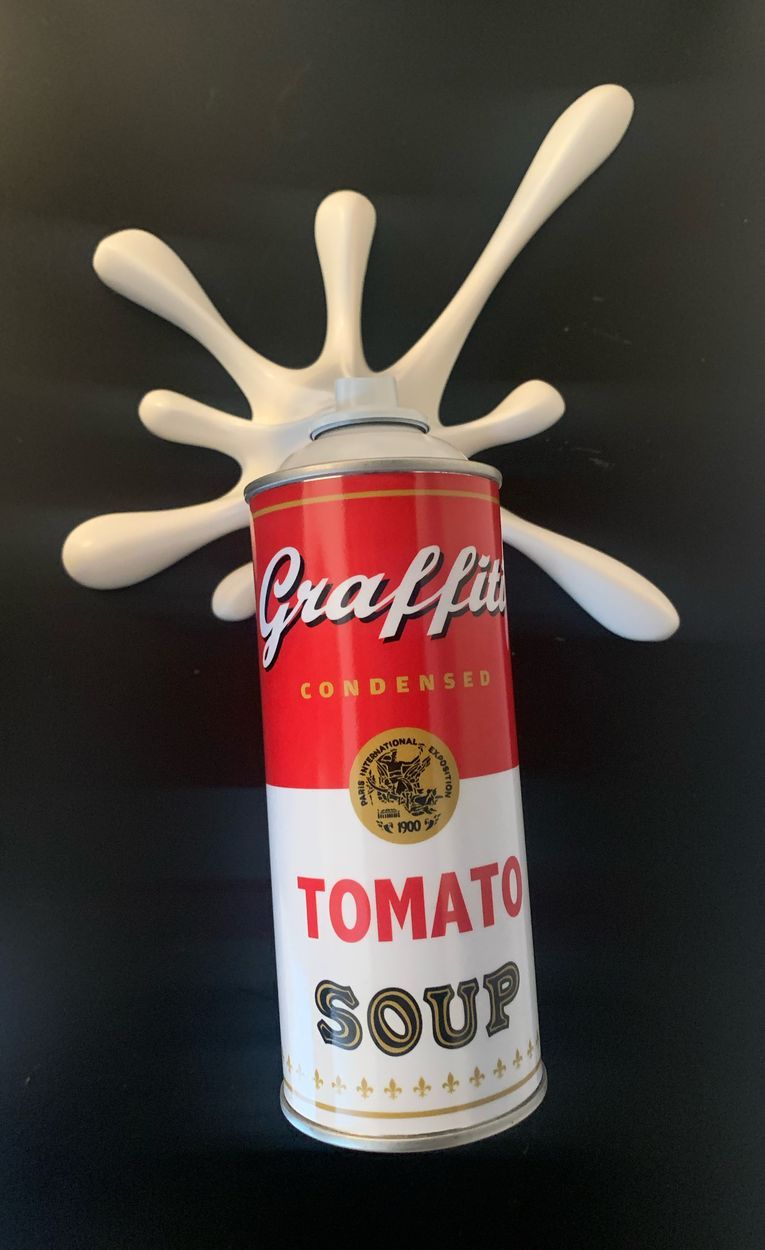 2Fast 2Fast - Splash It Tomato Soup
Mischtechnik auf Kunstharz
40x10x30cm
Einzig&hellip;