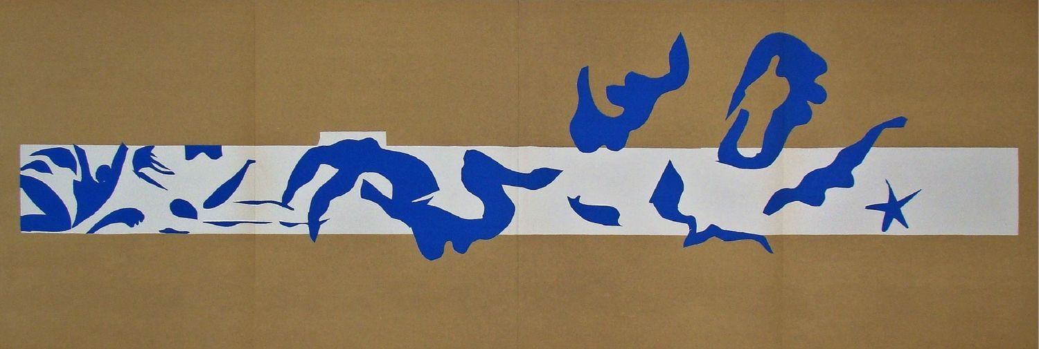 Henri Matisse 亨利-马蒂斯（后）《La Piscine - Panel A》，1958年，彩色平版印刷，无签名，无编号 1958年，由Mourlo&hellip;