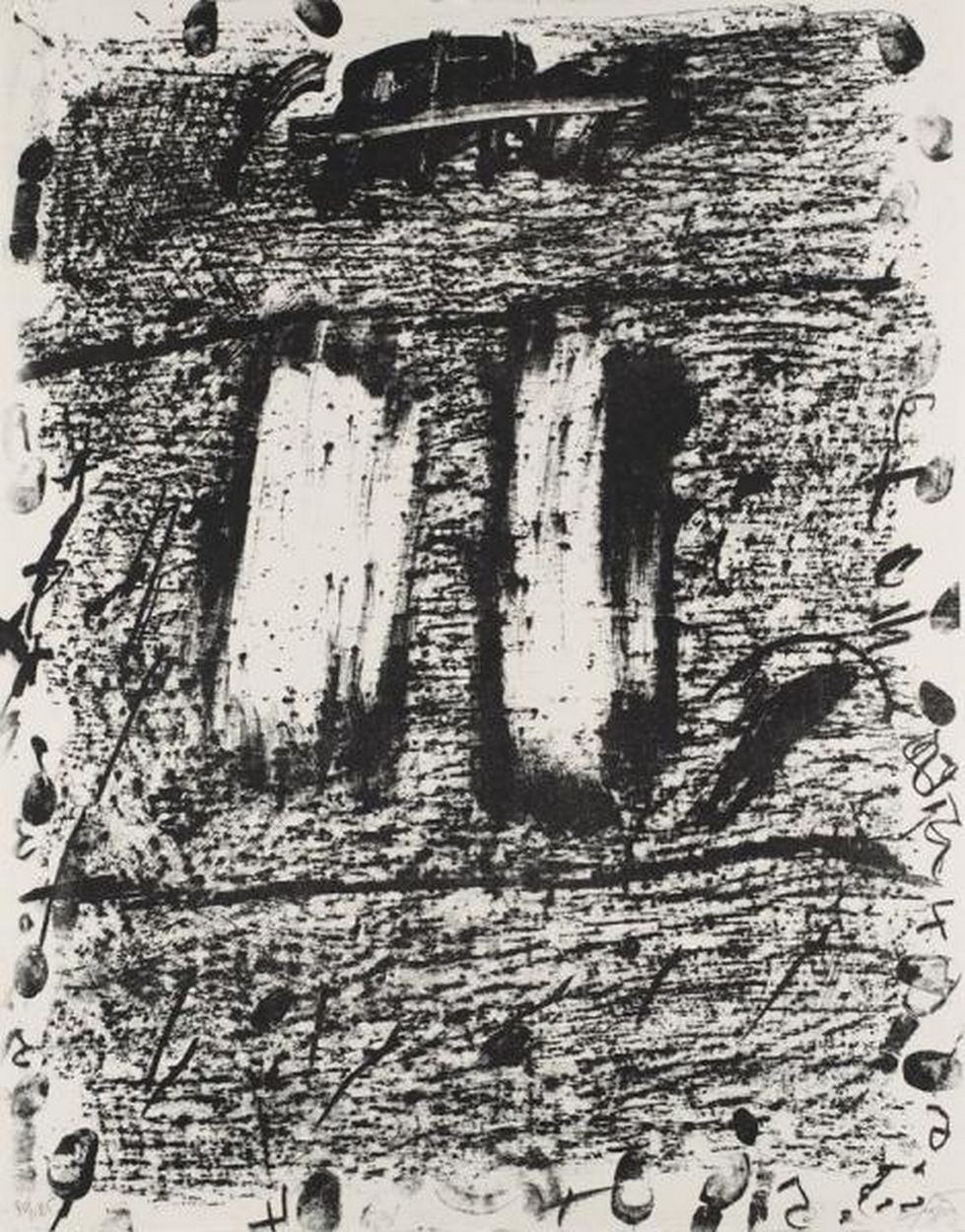Antoni Tàpies 安东尼-塔皮斯
石头的循环》（1970年）

在Filicarta di Brugherio纸上用铅笔签名并在125张样张中进行了校&hellip;