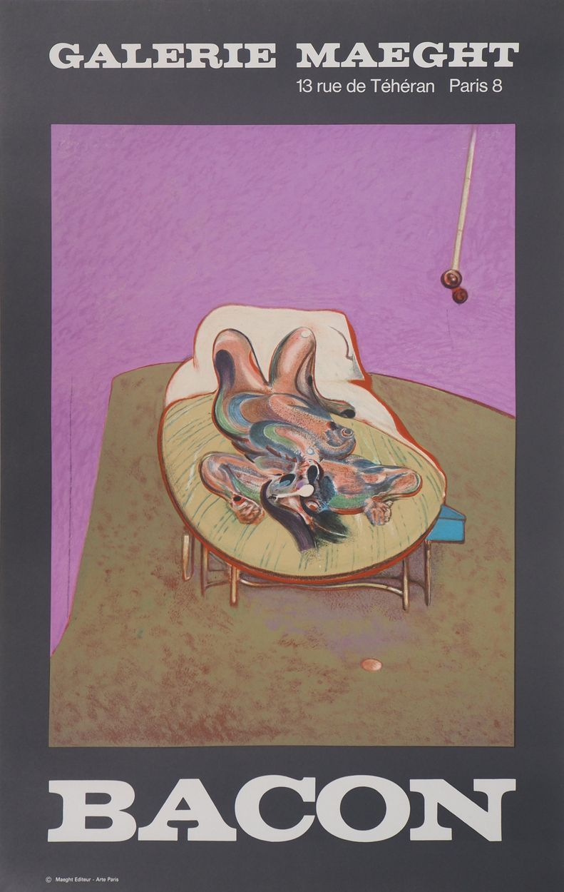 Francis Bacon Francis BACON
Nu couché, 1966

Lithographie d'après une toile de l&hellip;