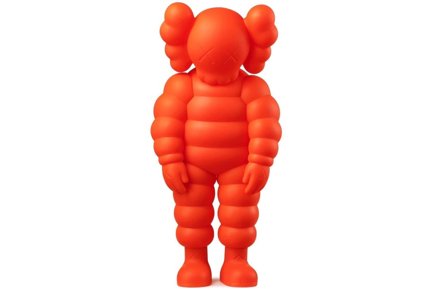 KAWS Kaws
What Party orange

Figurine en vinyle orange
Dans sa boîte d'origine
O&hellip;