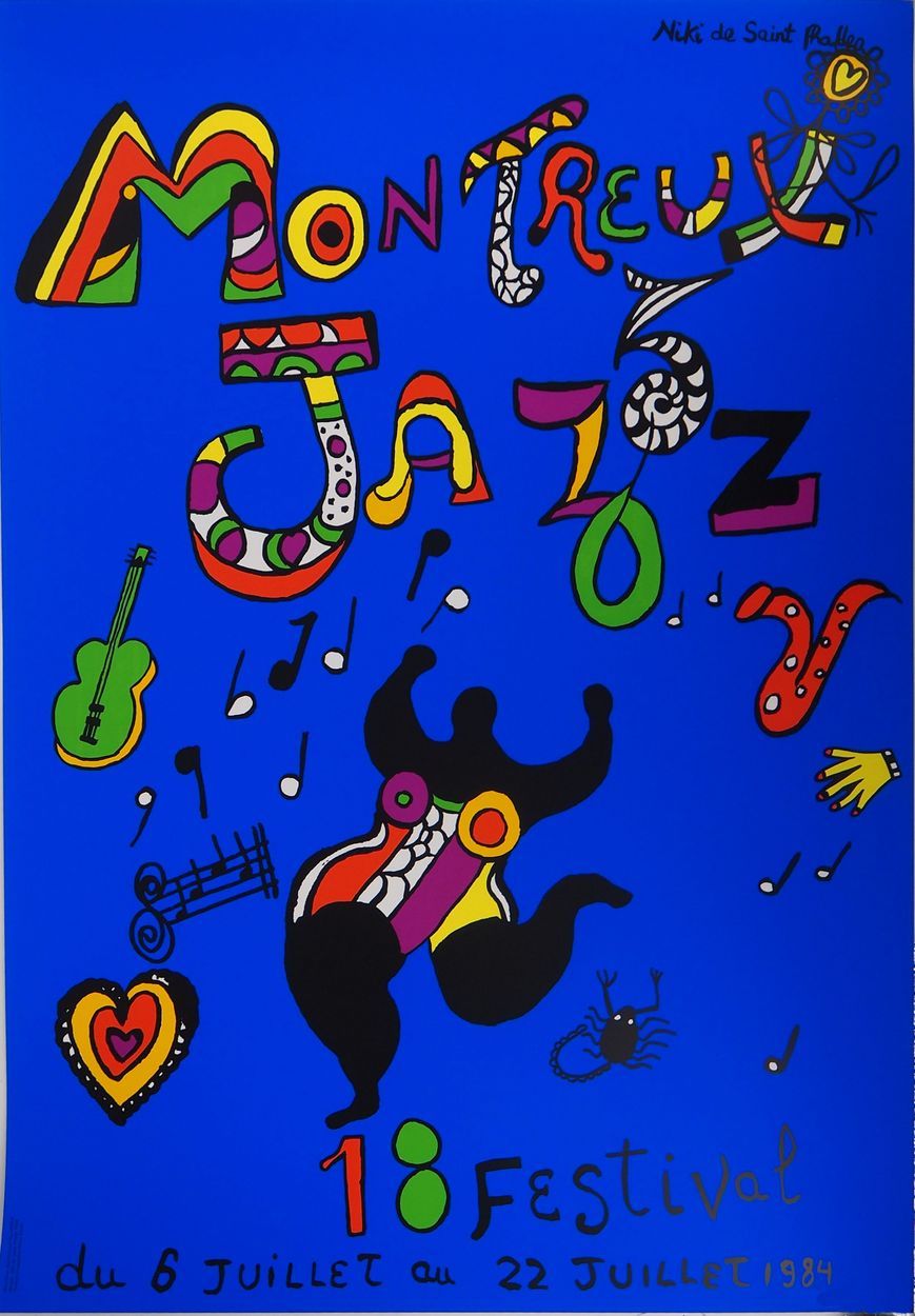 Niki de Saint Phalle Niki de SAINT PHALLE (1930-2002)
Dancing nana, Montreux jaz&hellip;