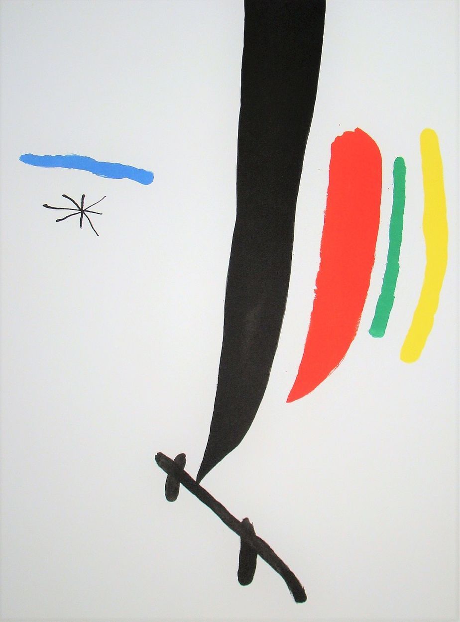 Joan Miró Joan MIRO (1893 -1983)
Ma de Proverbis, 1970

Lithographie originale e&hellip;