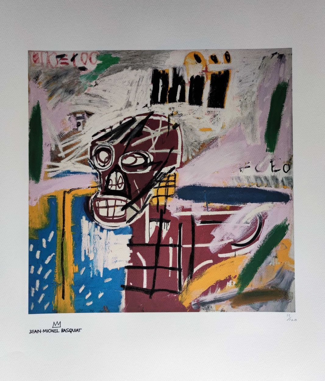 Jean-Michel Basquiat Jean-Michel Basquiat (d'après)
Red Skull

Offset sur papier&hellip;