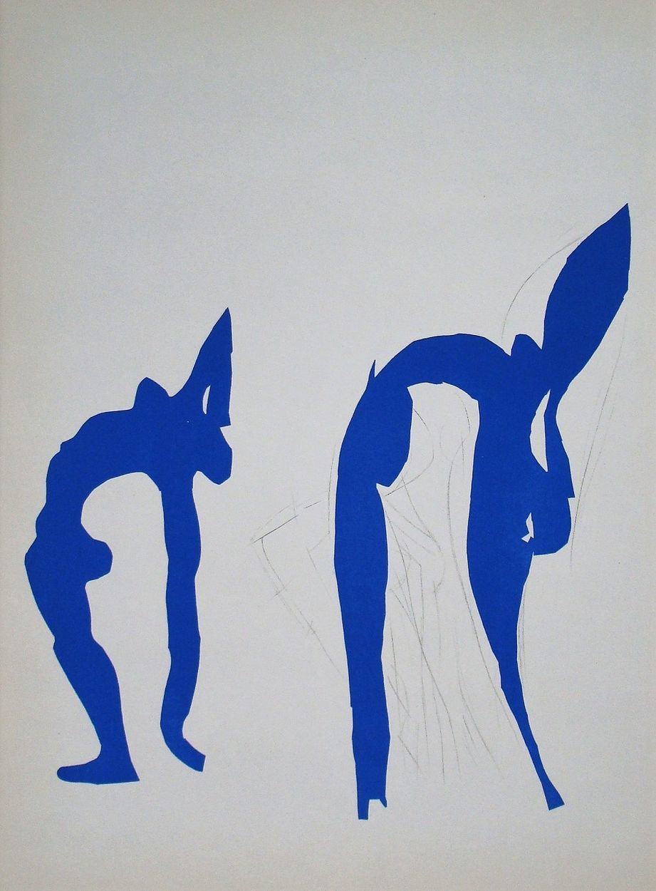Henri Matisse 亨利-马蒂斯（后）

杂技演员, 1958年
彩色石版画，来自Verve 35/36版的原版，在编织纸上，没有签名。
在马蒂斯的指导&hellip;