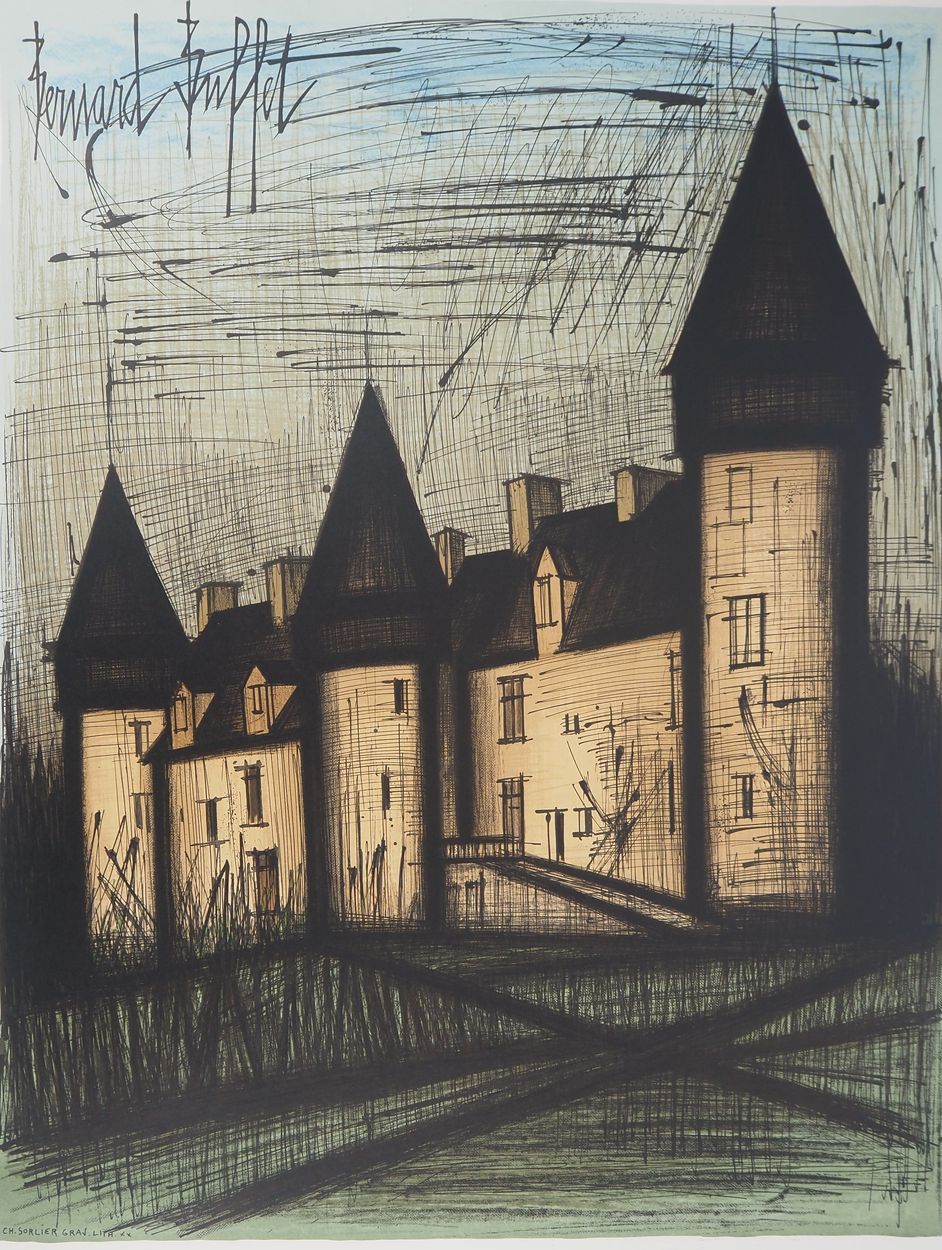 Bernard Buffet Bernard Buffet (1928-1999)
Château de Culan, 1978

Lithographie e&hellip;