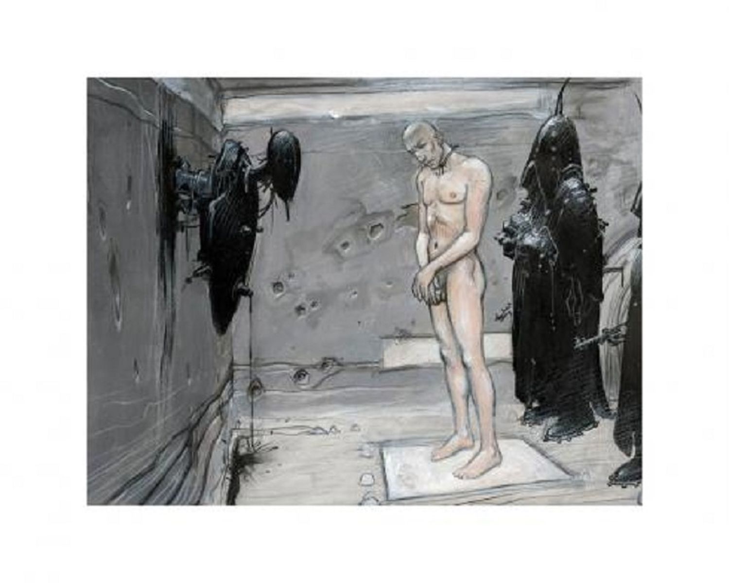 Enki Bilal Enki Bilal
Naked man

Pigment print, numbered and signed by the autho&hellip;